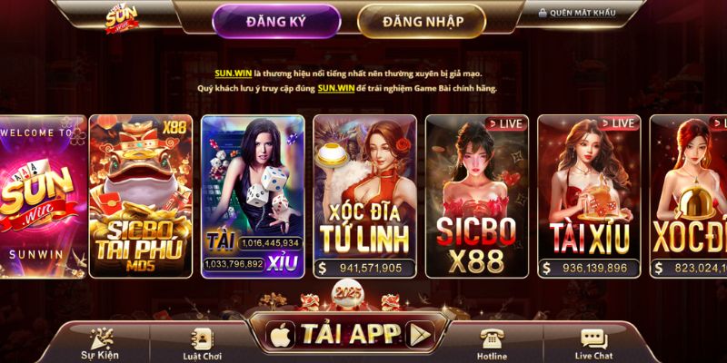 Trang chủ Sunwin nhà cái