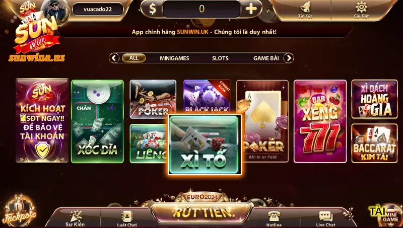 Ưu điểm xì tố Sunwin